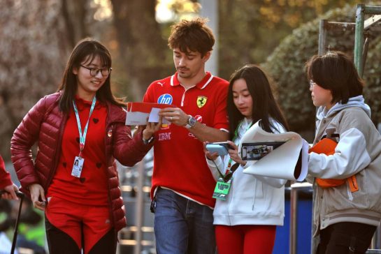Charles Leclerc (MON) Ferrari.
20.03.2025. Formula 1 World Championship, Rd 2, Chinese Grand Prix, Shanghai, China, Preparation Day.
- www.xpbimages.com, EMail: requests@xpbimages.com © Copyright: Moy / XPB Images