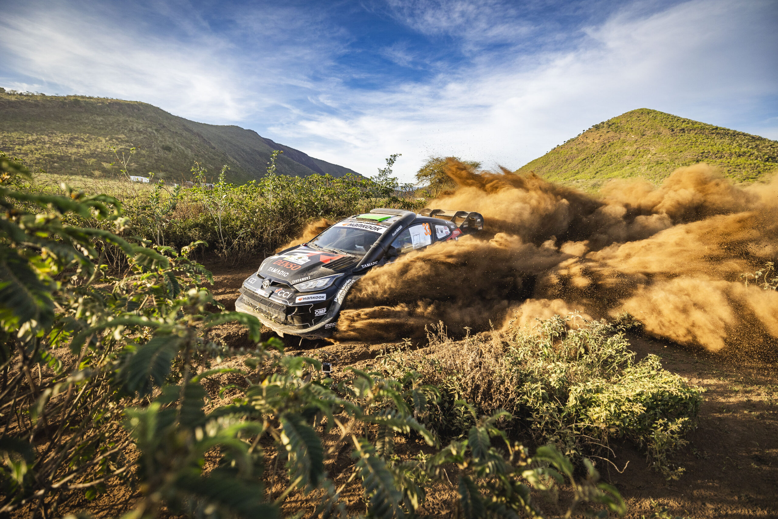 WRC – Evans leads Safari Rally on gruelling Friday in Kenya