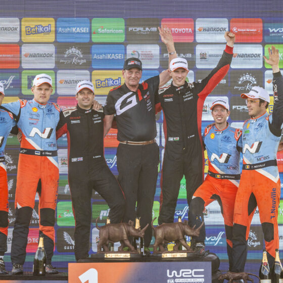 WRC – Safari Rally Kenya 2025 – Final podium and interviews