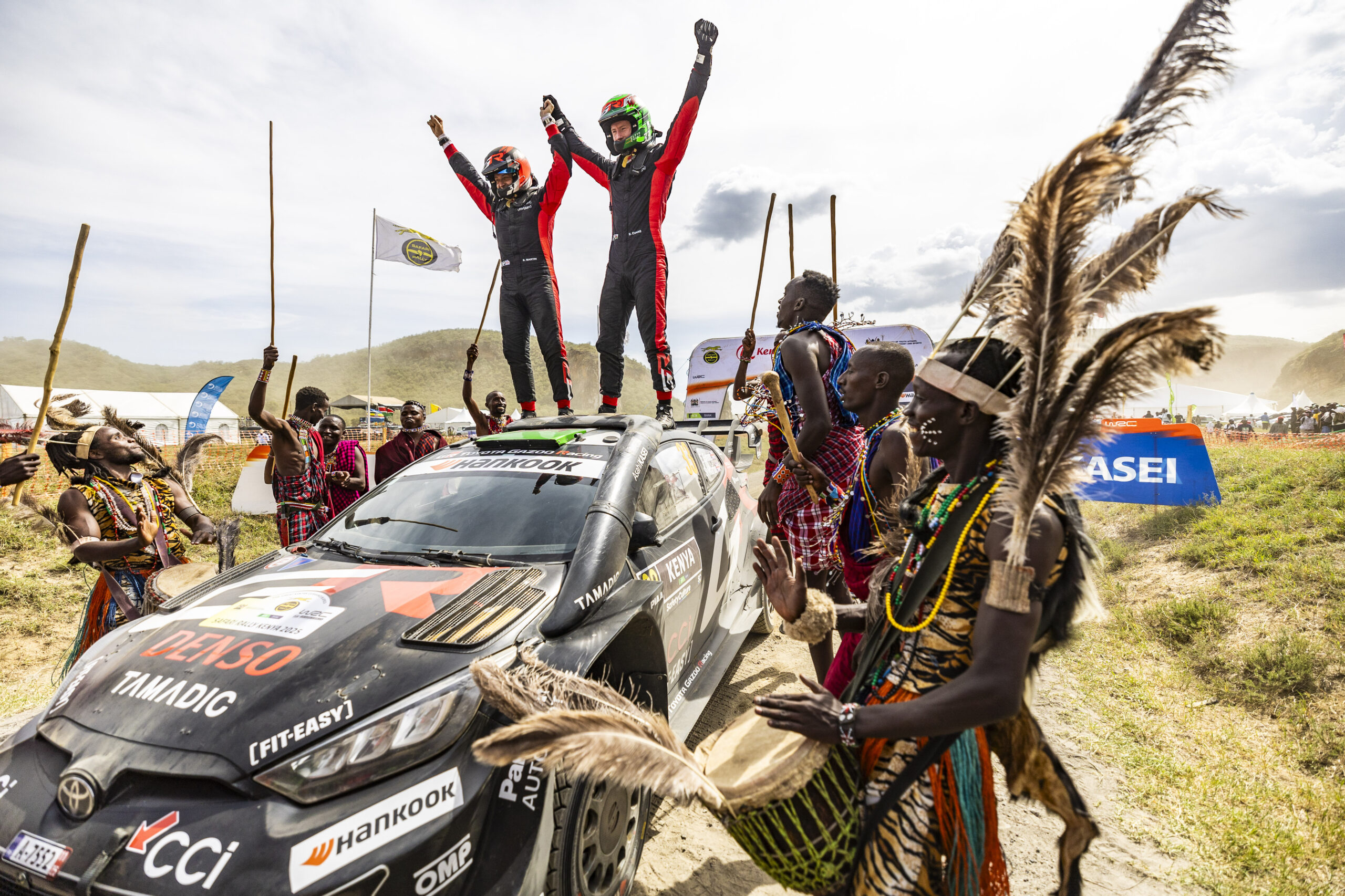 WRC – Evans/Martin seize Safari Rally Kenya victory to hold record championship lead