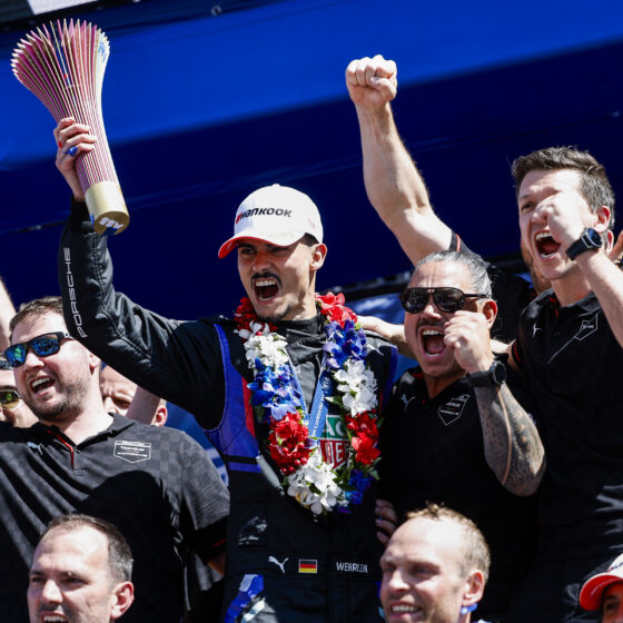 WEHRLEIN WINS IN MIAMI AS PORSCHE STAR RIDES HIS LUCK IN RED-FLAGGED RACE