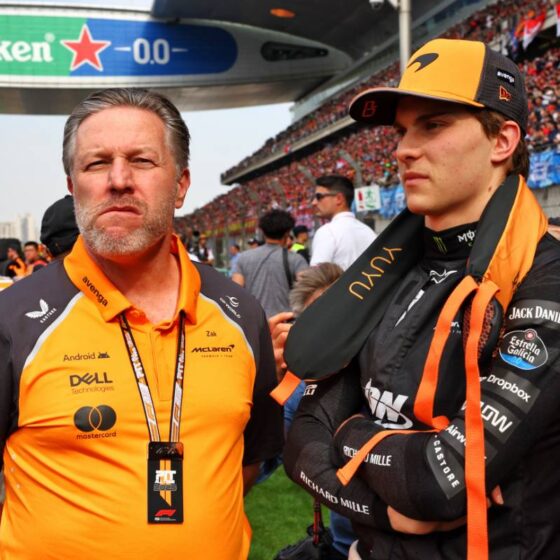 Brown: McLaren’s rivals just ‘one upgrade away’ from taking lead