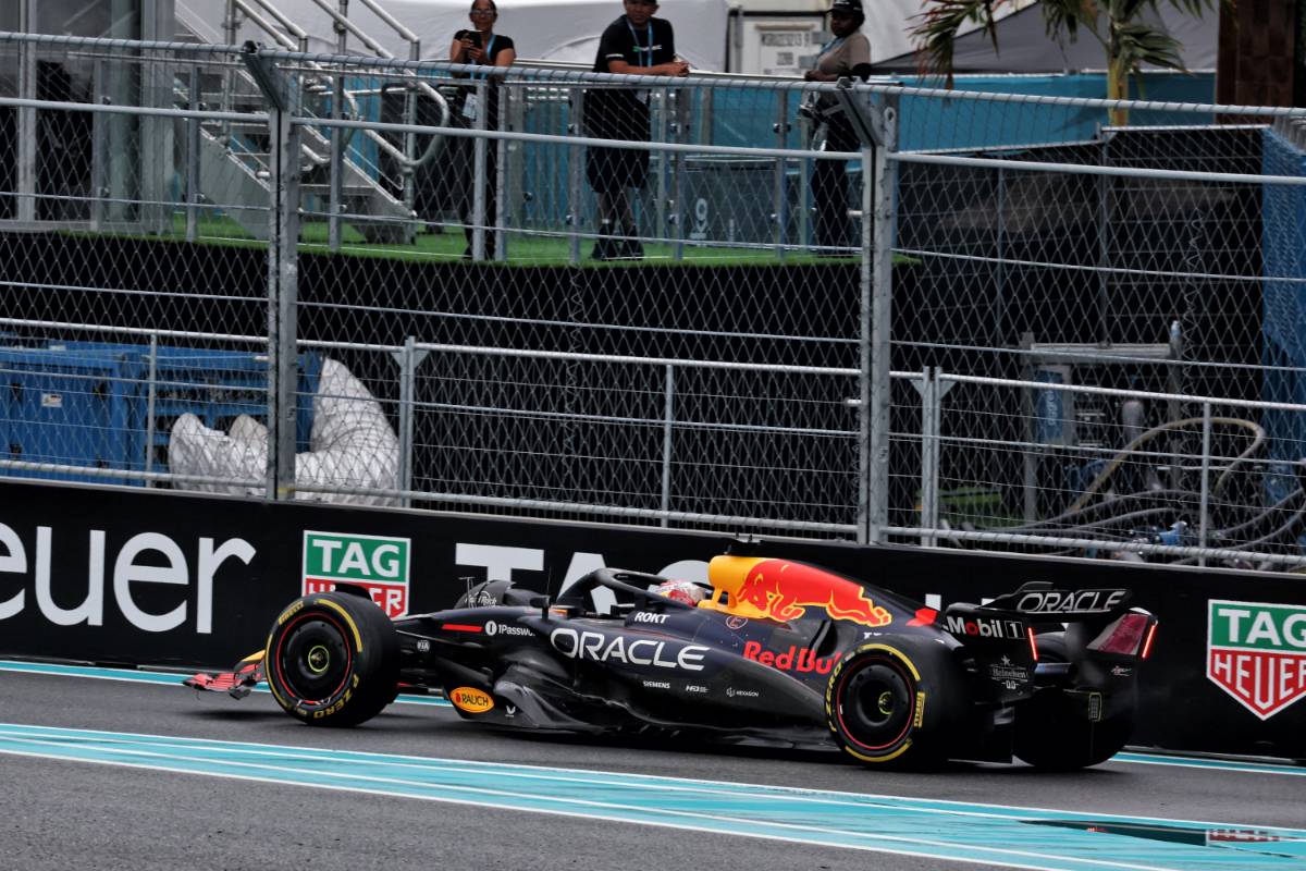 Miami GP: Norris leads McLaren 1-2 in chaotic Sprint