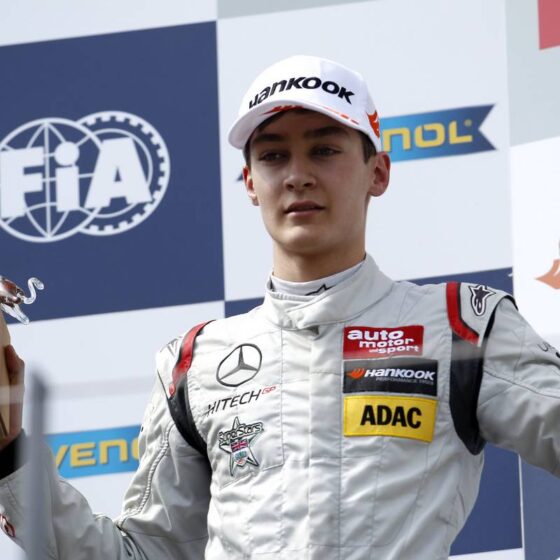 Russell repays M to the man who made his F1 dream happen