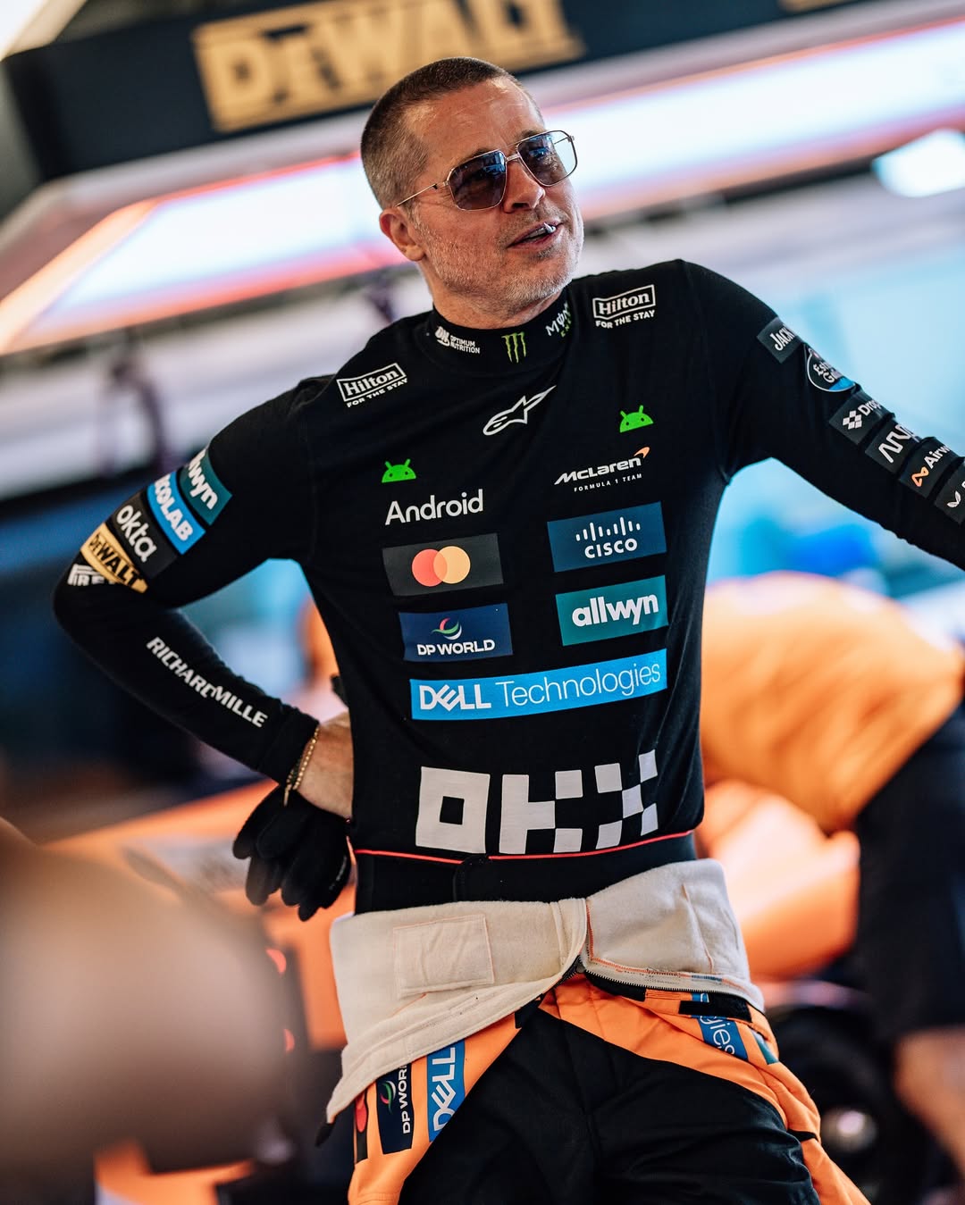 Gallery: Brad Pitt’s McLaren F1 test at COTA in pictures