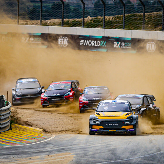 Red hot return for World RX as top three tied on points after day one