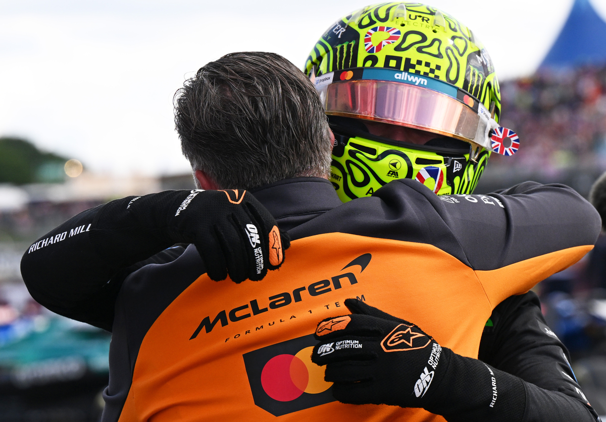 Norris reveals overriding thought on final lap of ‘dream’ British GP