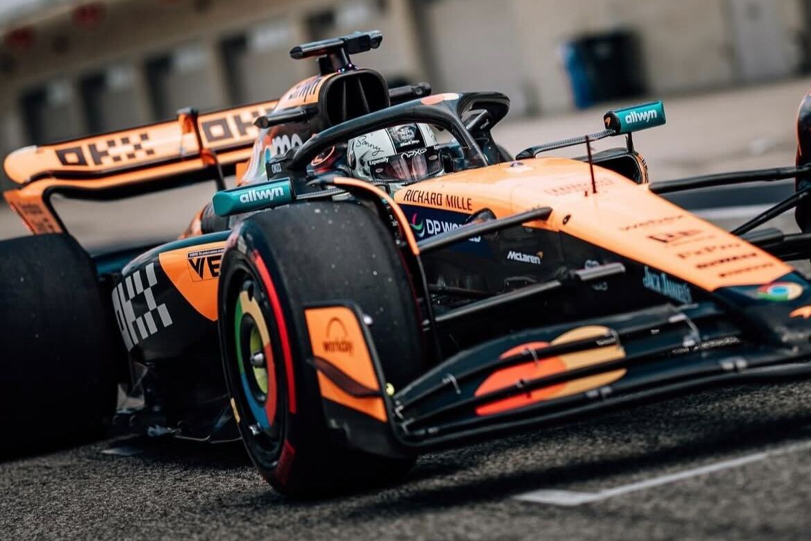 Brundle impressed by Brad Pitt during ‘solid’ McLaren test