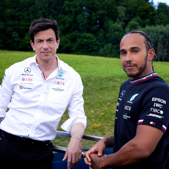 Wolff on enduring bond with Hamilton: ‘He shows me who he dates!’