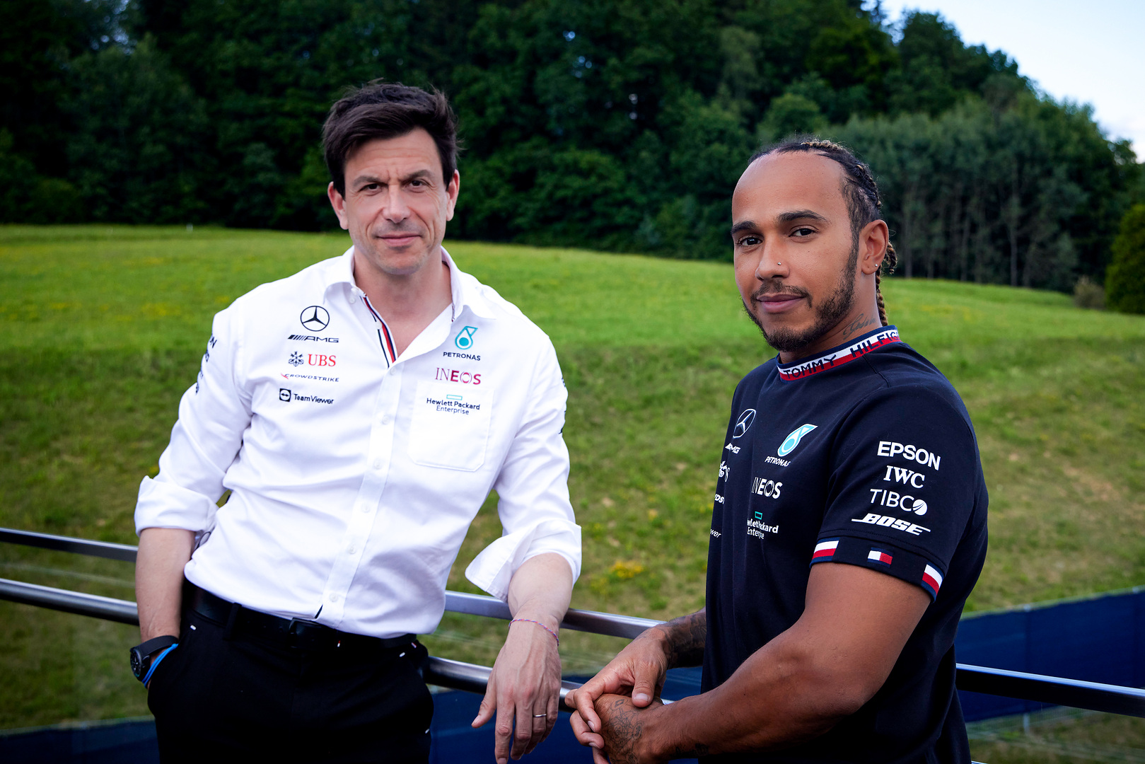 Wolff on enduring bond with Hamilton: ‘He shows me who he dates!’