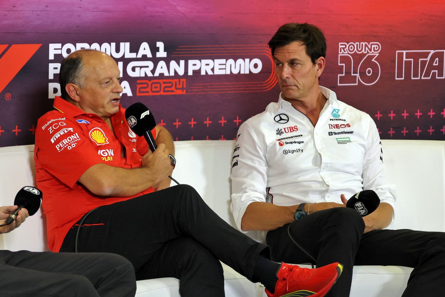 Wolff strongly defends Vasseur: ‘Ferrari won’t get anybody better’