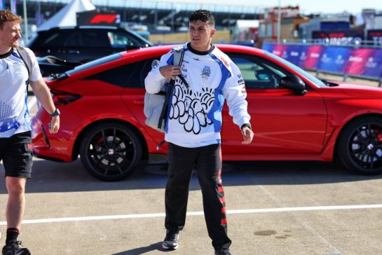 Isack Hadjar (FRA) Racing Bulls.
03.07.2025. Formula 1 World Championship, Rd 12, British Grand Prix, Silverstone, England, Preparation Day.
- www.xpbimages.com, EMail: requests@xpbimages.com &copy; Copyright: Bearne / XPB Images