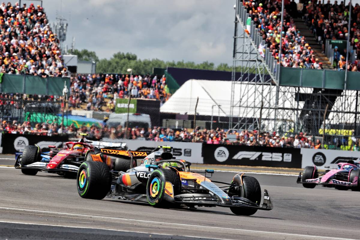 Norris proud to give everyone at Silverstone ‘something to cheer about’