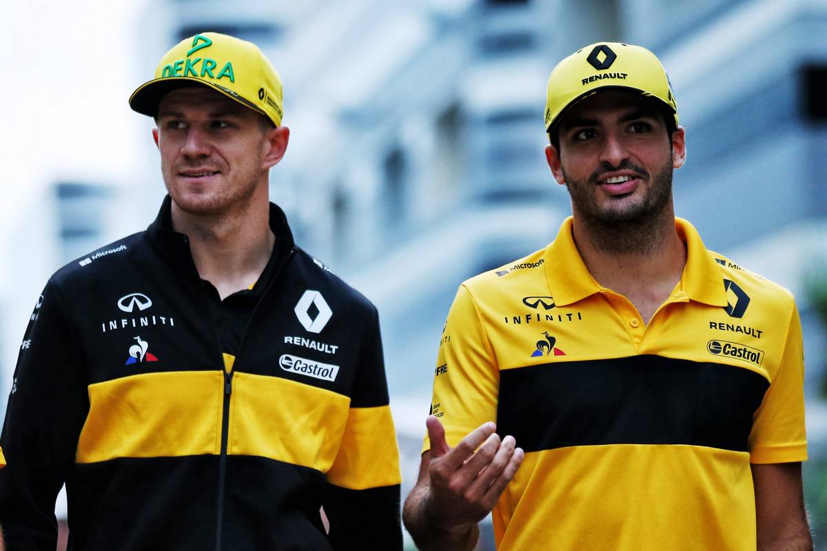 Sainz has always seen Hulkenberg as a ‘top five’ driver in F1