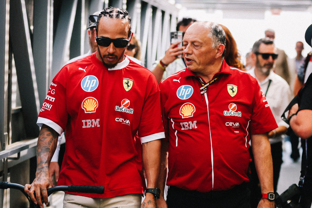 Hamilton challenging Ferrari at its core ‘with no time to waste’