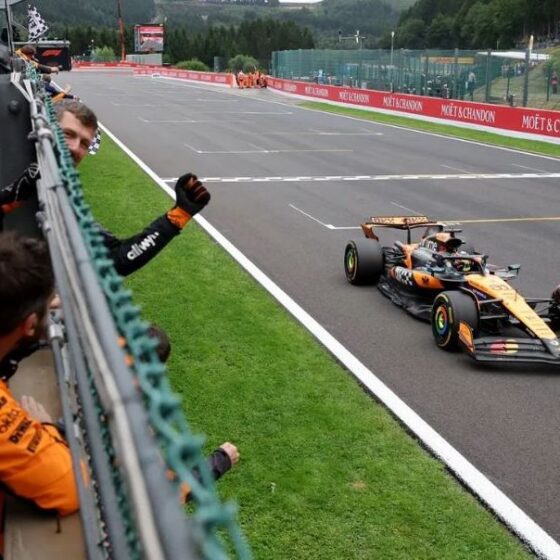 Piastri reveals why he dedicated Spa win to his grandfather