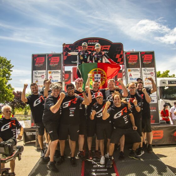 Toyota Gazoo Racing’s Ferreira and Palmeiro secure last-gasp debut victory and maximum FIA European Baja Cup points at Baja Spain Aragón
