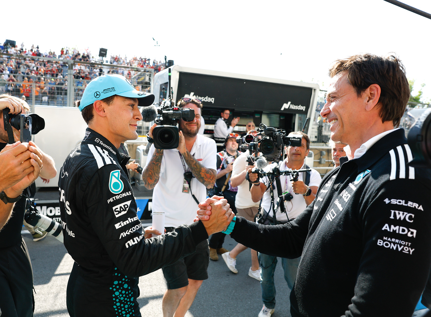 Russell admits Mercedes contract talks have been ‘conflicting’