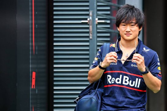 Yuki Tsunoda (JPN) Red Bull Racing.
31.07.2025. Formula 1 World Championship, Rd 14, Hungarian Grand Prix, Budapest, Hungary, Preparation Day.
- www.xpbimages.com, EMail: requests@xpbimages.com © Copyright: Batchelor / XPB Images