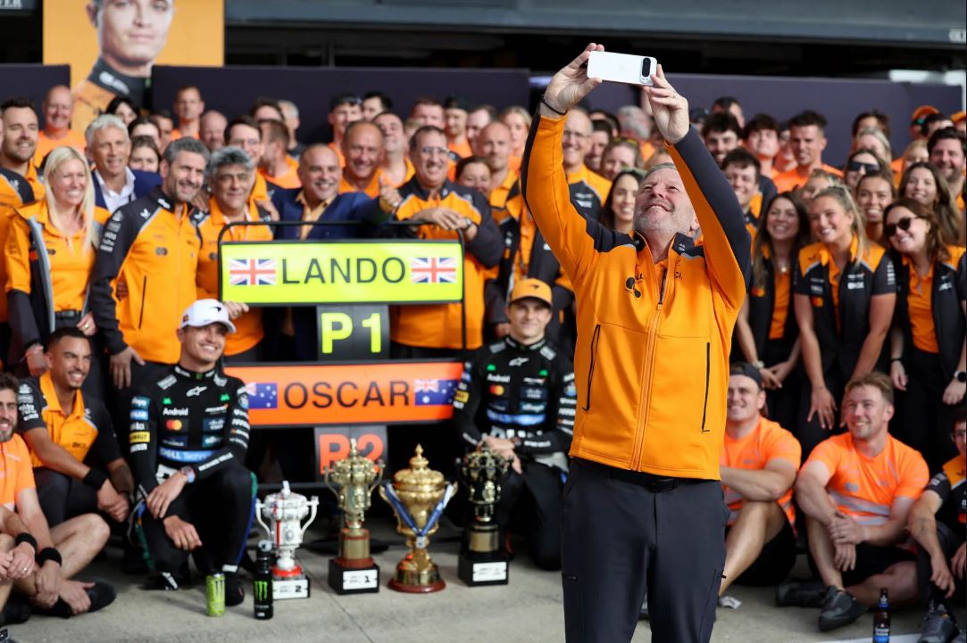 McLaren’s Brown reveals highlights of first half of 2025 F1 season