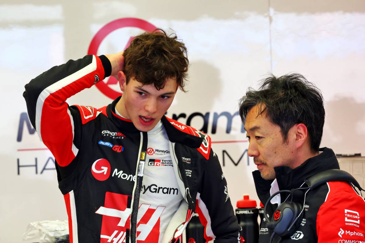 Haas outlines expectations for Bearman in back-half of F1 season