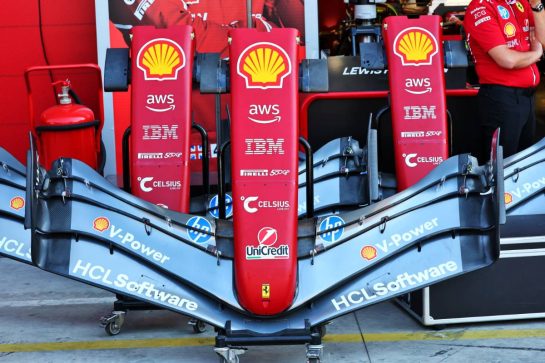 Ferrari SF-25 nosecones.
04.09.2025. Formula 1 World Championship, Rd 16, Italian Grand Prix, Monza, Italy, Preparation Day.
- www.xpbimages.com, EMail: requests@xpbimages.com &copy; Copyright: Batchelor / XPB Images