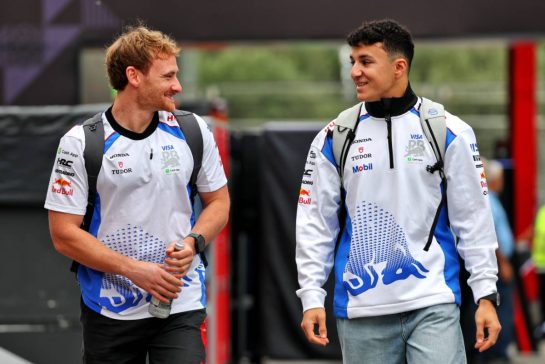 Isack Hadjar (FRA) Racing Bulls.
18.09.2025. Formula 1 World Championship, Rd 17, Azerbaijan Grand Prix, Baku Street Circuit, Azerbaijan, Preparation Day.
- www.xpbimages.com, EMail: requests@xpbimages.com &copy; Copyright: Batchelor / XPB Images