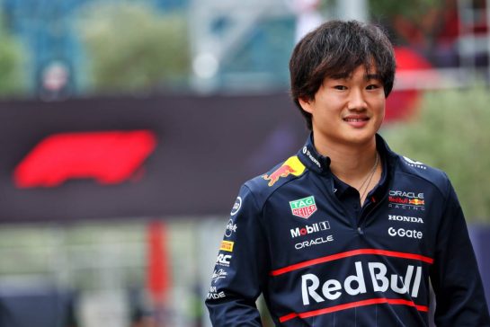 Yuki Tsunoda (JPN) Red Bull Racing.
18.09.2025. Formula 1 World Championship, Rd 17, Azerbaijan Grand Prix, Baku Street Circuit, Azerbaijan, Preparation Day.
- www.xpbimages.com, EMail: requests@xpbimages.com &copy; Copyright: Batchelor / XPB Images