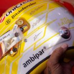 Hamilton unveils special Monza lid for high-pressure home race