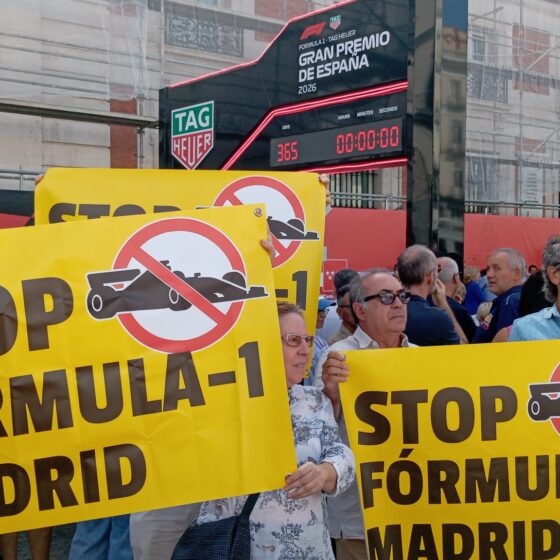 Protest movement rises against F1’s Madrid Grand Prix plans