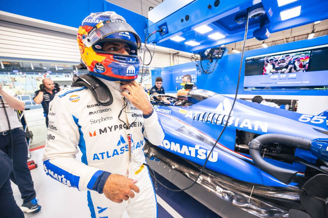 Sainz reveals qualifying issue hurting Williams’ race day potential