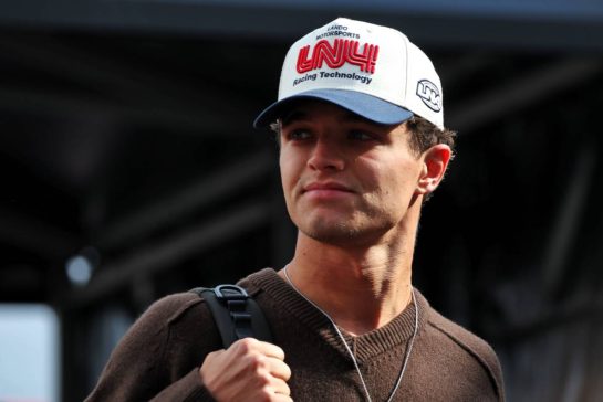 Lando Norris (GBR) McLaren.
16.10.2025. Formula 1 World Championship, Rd 19, United States Grand Prix, Austin, Texas, USA, Preparation Day.
 - www.xpbimages.com, EMail: requests@xpbimages.com &copy; Copyright: Rew / XPB Images