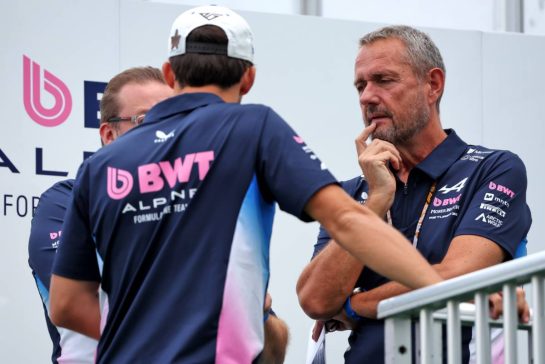 Steve Nielsen (GBR) Alpine F1 Team Managing Director.
16.10.2025. Formula 1 World Championship, Rd 19, United States Grand Prix, Austin, Texas, USA, Preparation Day.
 - www.xpbimages.com, EMail: requests@xpbimages.com &copy; Copyright: Rew / XPB Images
