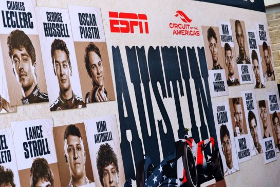 Circuit atmosphere - Paddock Rodeo.
16.10.2025. Formula 1 World Championship, Rd 19, United States Grand Prix, Austin, Texas, USA, Preparation Day.
- www.xpbimages.com, EMail: requests@xpbimages.com &copy; Copyright: Moy / XPB Images