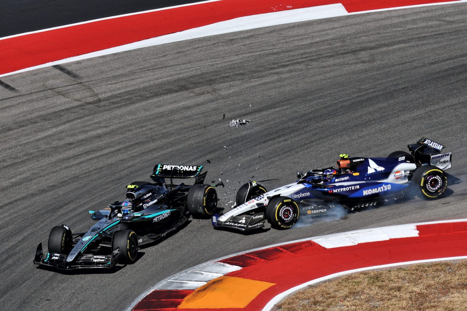 Sainz hit with five-place grid drop after Antonelli clash
