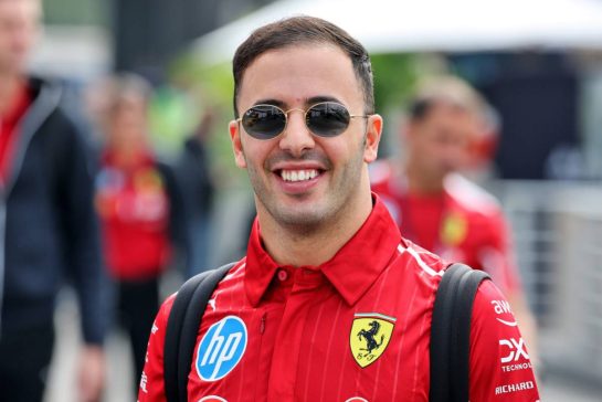 Antonio Fuoco (ITA) Ferrari Development Driver.
23.10.2025. Formula 1 World Championship, Rd 20, Mexican Grand Prix, Mexico City, Mexico, Preparation Day.
- www.xpbimages.com, EMail: requests@xpbimages.com © Copyright: Moy / XPB Images