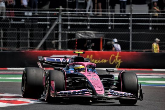 Franco Colapinto (ARG) Alpine F1 Team A525.
24.10.2025. Formula 1 World Championship, Rd 20, Mexican Grand Prix, Mexico City, Mexico, Practice Day.
- www.xpbimages.com, EMail: requests@xpbimages.com &copy; Copyright: Moy / XPB Images