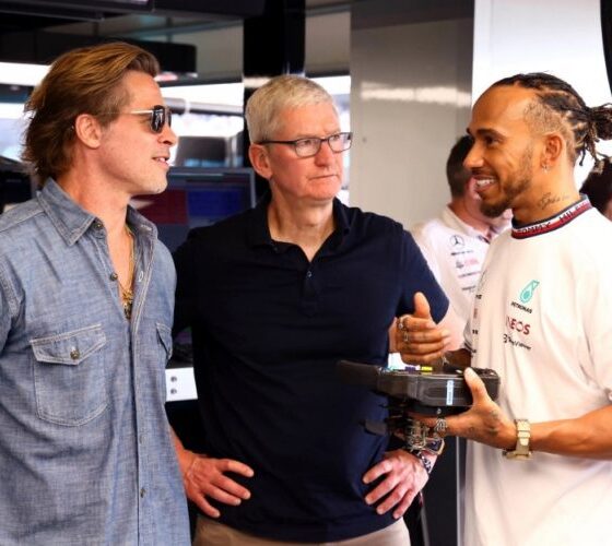 Wolff recalls Hamilton gibe that left Brad Pitt ‘not impressed’