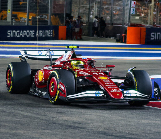 Hamilton ‘feeling the pain’ for Ferrari team after Singapore misery