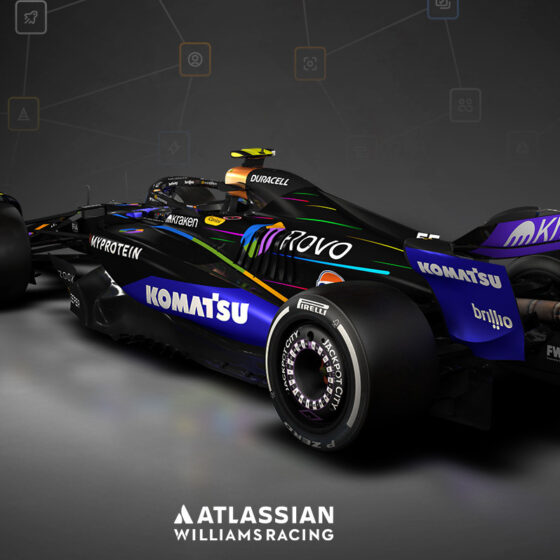 Williams roll out sleek black livery for Las Vegas GP