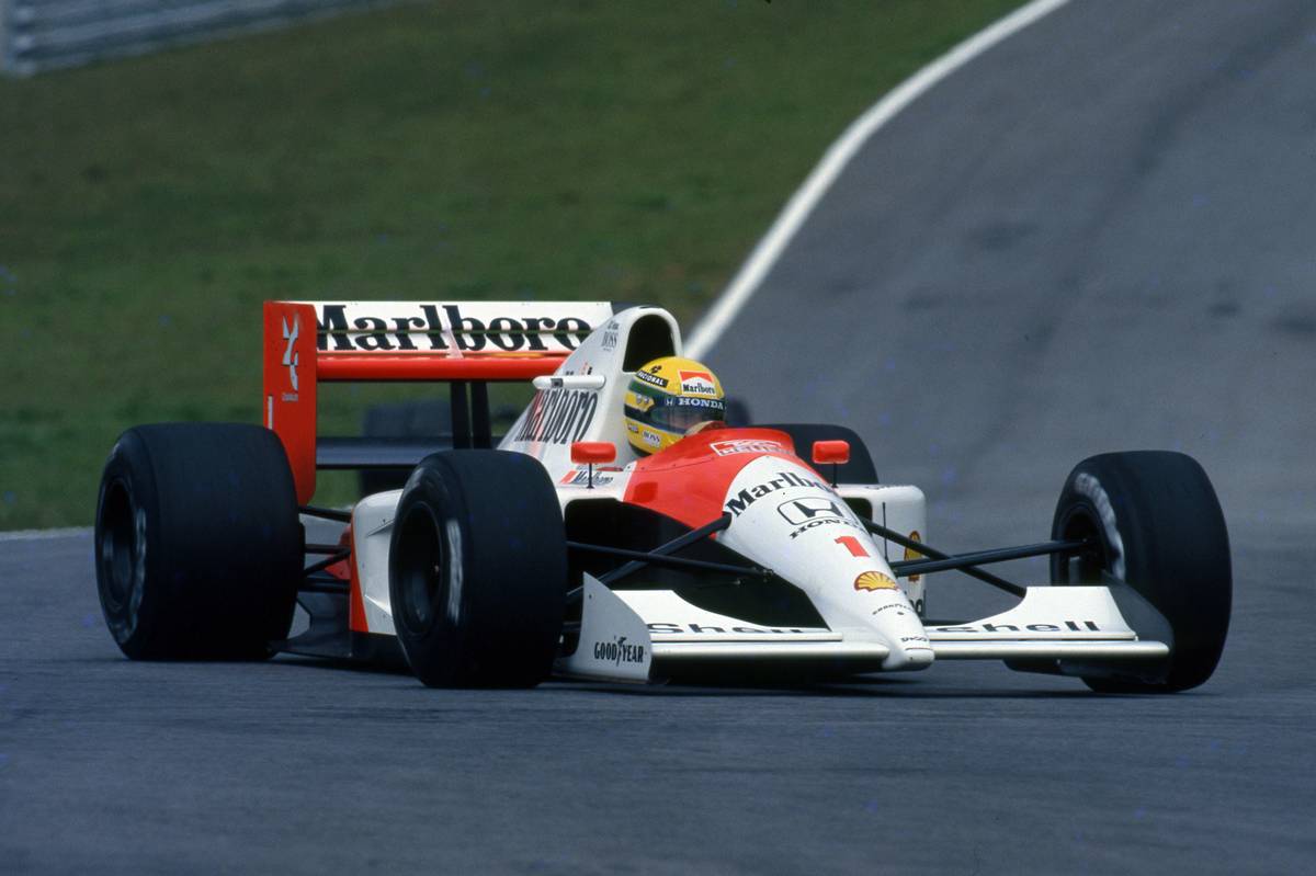 Senna’s 1991 Brazilian GP-winning McLaren MP4/6 up for auction