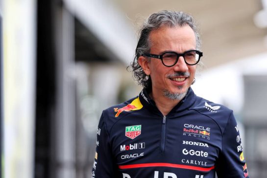 Laurent Mekies (FRA) Red Bull Racing Team Principal and CEO.
06.11.2025. Formula 1 World Championship, Rd 21, Brazilian Grand Prix, Sao Paulo, Brazil, Preparation Day.
 - www.xpbimages.com, EMail: requests@xpbimages.com &copy; Copyright: Rew / XPB Images