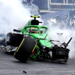 ‘Very lucky’ Bortoleto vows to learn from Sprint crash mistake