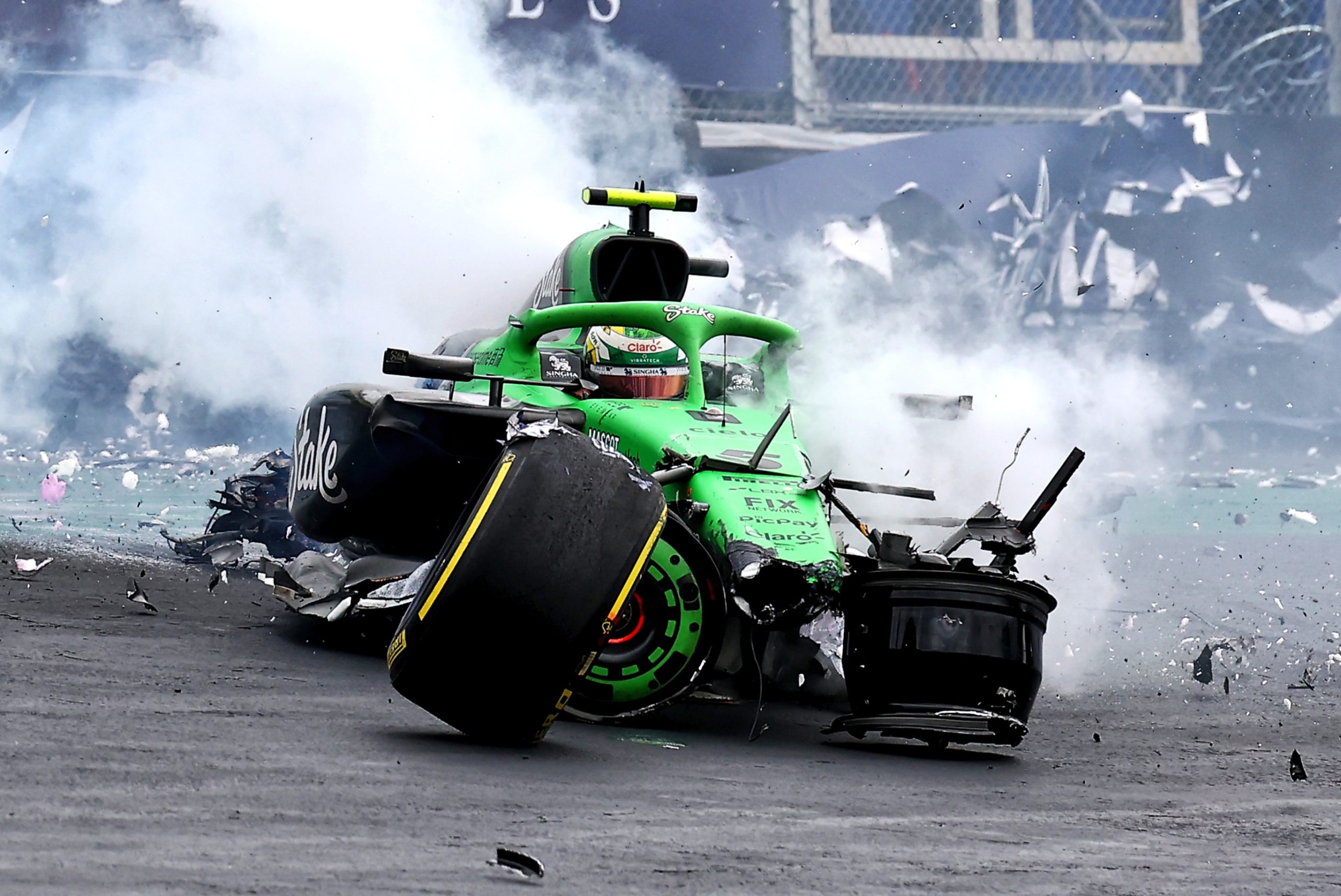 ‘Very lucky’ Bortoleto vows to learn from Sprint crash mistake