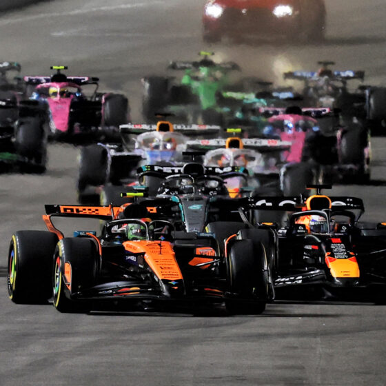 Norris admits Turn 1 fail at Las Vegas GP ‘pretty embarrassing’