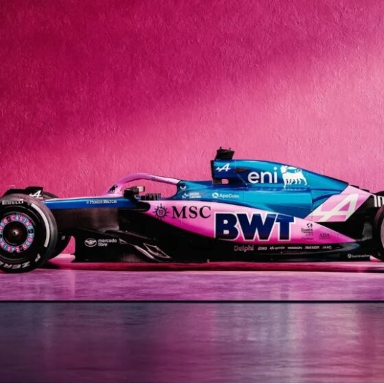 Sauber and Alpine also tweak liveries for Las Vegas GP