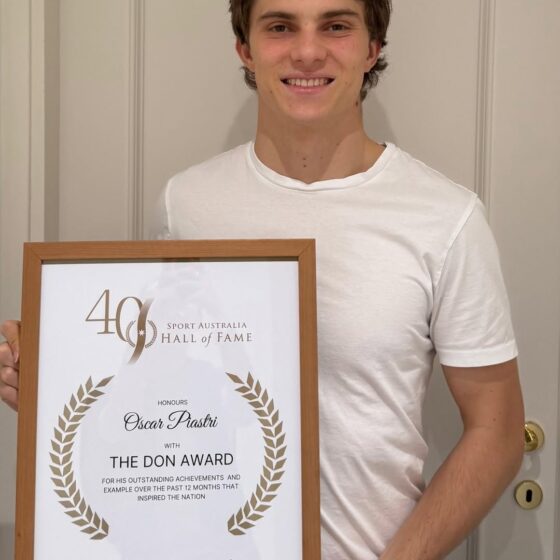 Piastri receives Don Award, Australia’s top sports honour
