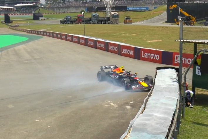 Sao Paulo GP: Norris pips Piastri in single practice session