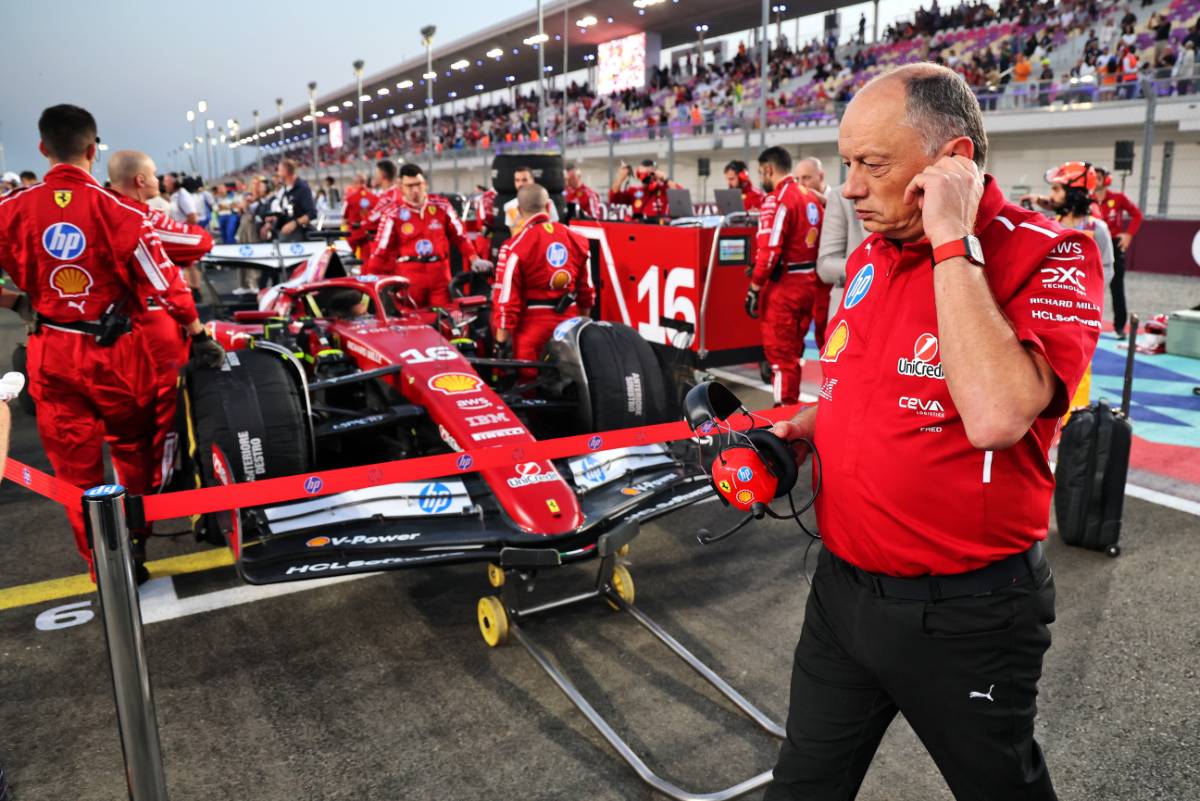 Vasseur says ‘balloon tyres’ behind Ferrari Qatar meltdown