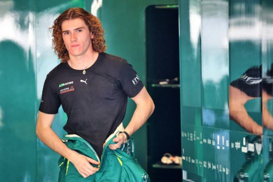 Cian Shields (GBR) Aston Martin F1 Team Test Driver.
04.12.2025. Formula 1 World Championship, Rd 24, Abu Dhabi Grand Prix, Yas Marina Circuit, Abu Dhabi, Preparation Day.
- www.xpbimages.com, EMail: requests@xpbimages.com &copy; Copyright: Batchelor / XPB Images